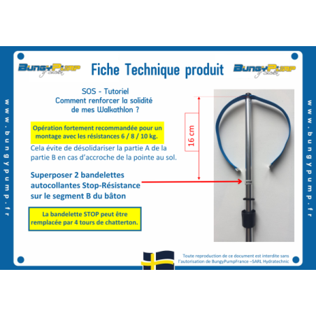 Kit stop résistance Walkathlon