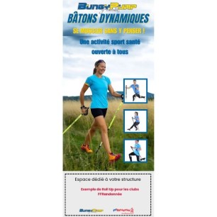 Roll-up BungyPump – Support de communication 85x200 cm