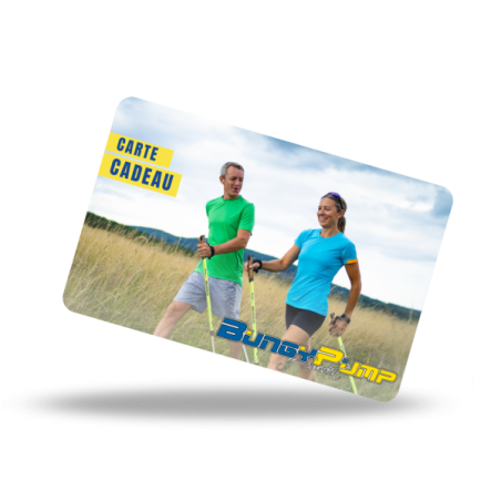 Carte Cadeau BungyPump 150 € – Offrez la marche dynamique en toute liberté