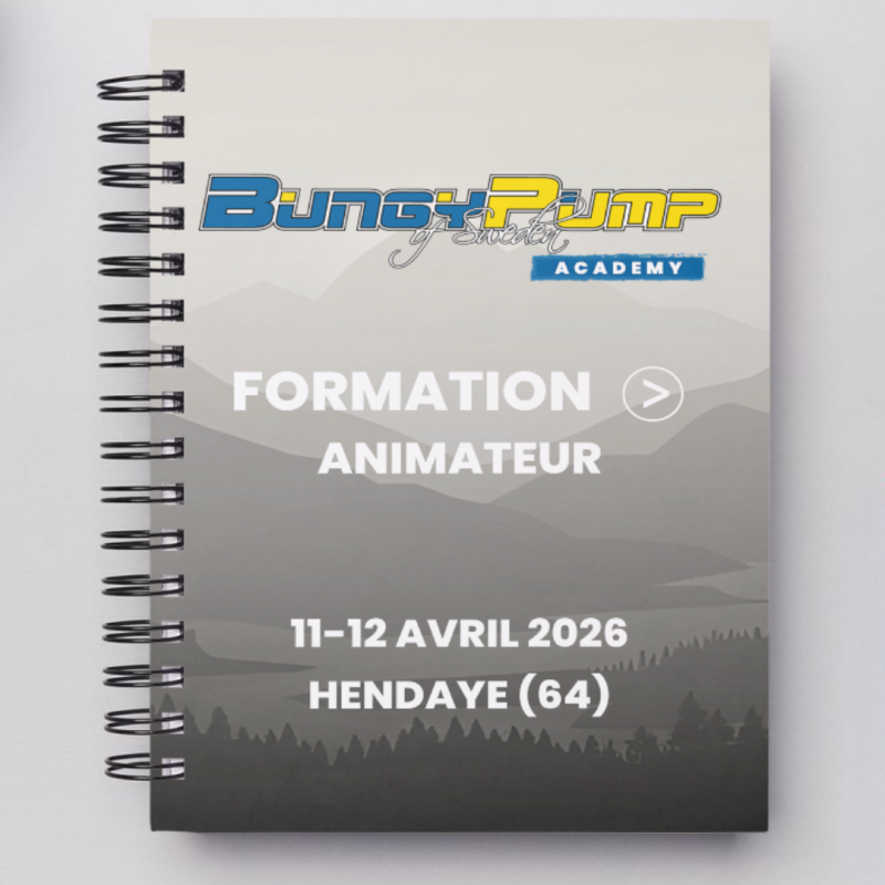 Formation Animateur BungyPump Hendaye (64) - 11 au 12 Avril 2026