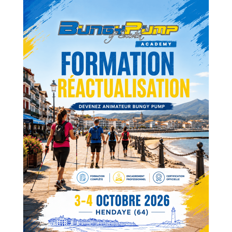 Formation de réactualisation des connaissances BungyPump Hendaye (64) - 3 au 4 Octobre 2026
