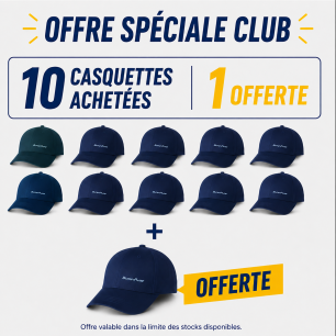 Lot 10 (-30% +1offerte) - Casquette BungyPump Performance – Ajustable à Scratch