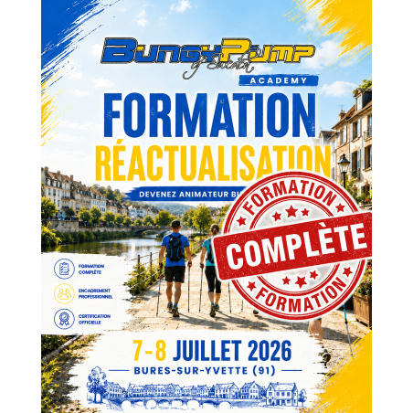 Formation de réactualisation des connaissances BungyPump - Bures-sur-Yvette (91) - 07 - 08 Juillet 2026