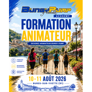 Formation Animateur BungyPump - Bures-sur-Yvette (91) - 10 - 11 Août 2026