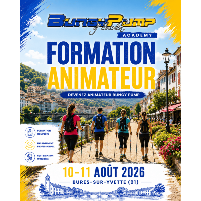 Formation Animateur BungyPump - Bures-sur-Yvette (91) - 10 - 11 Août 2026