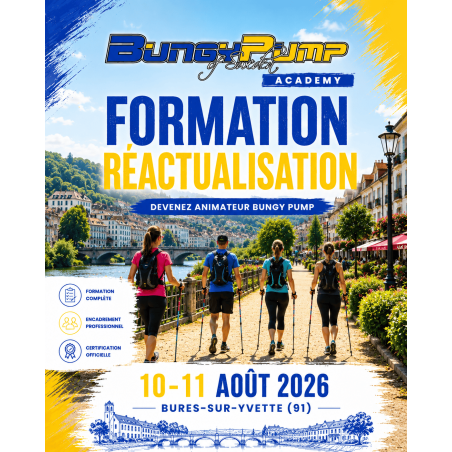 Formation de réactualisation des connaissances BungyPump - Bures-sur-Yvette (91) - 10 - 11 Août 2026