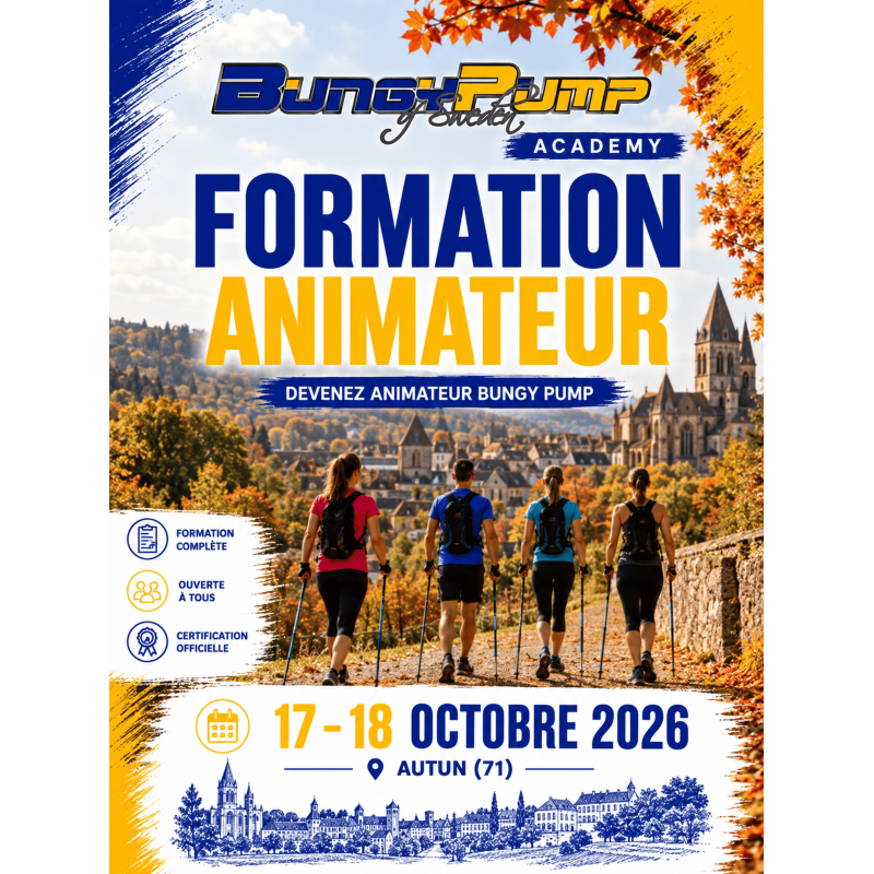 Formation Animateur BungyPump Autun (71) - 17 au 18 Octobre 2026
