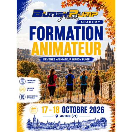 Formation Animateur BungyPump Autun (71) - 17 au 18 Octobre 2026