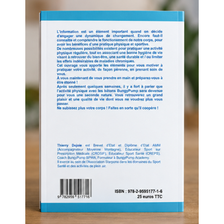 Livre sport santé et bien-être : " Bouger pour retrouver une santé durable ..."