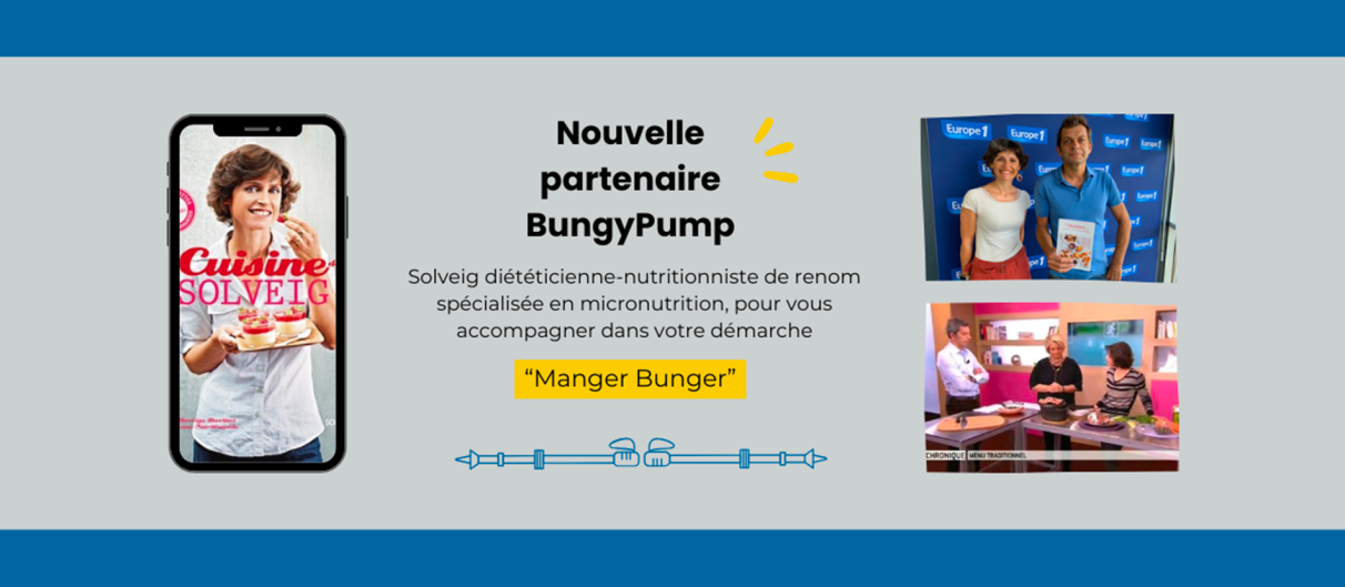 Solveig diététicienne-nutritionniste intègre l'équipe BungyPump !