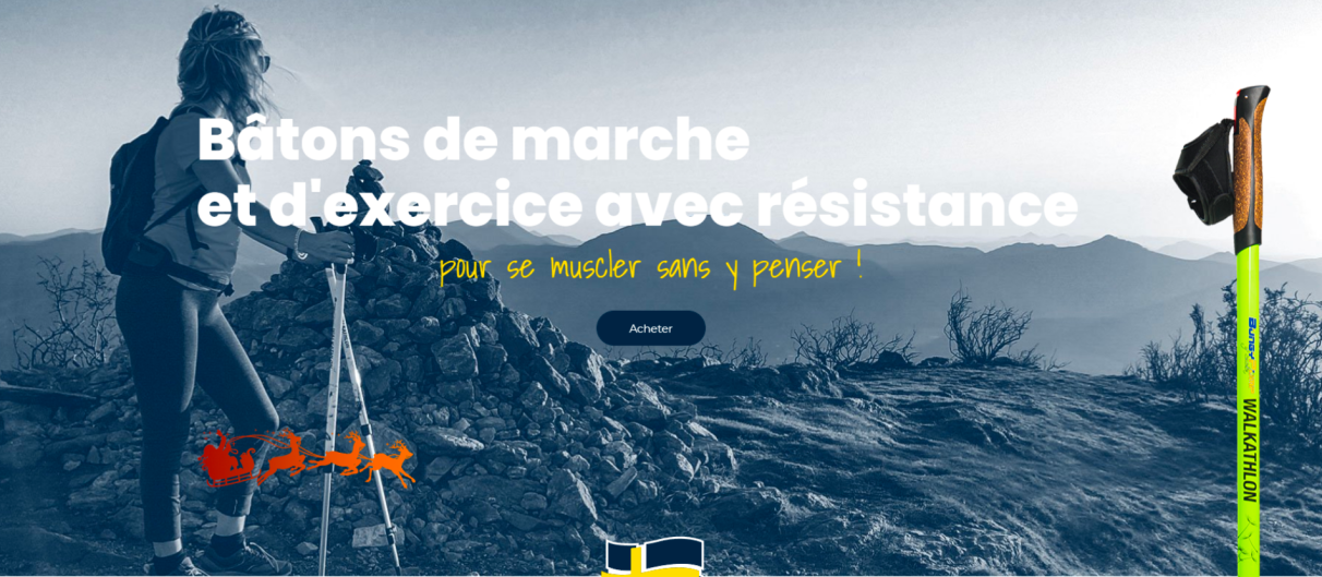 Le cadeau bien-être pour Noël avec les bâtons de marche et d’exercices BungyPump